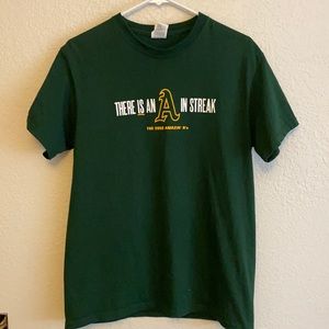 Oakland A’s 2002 “The Streak” shirt.